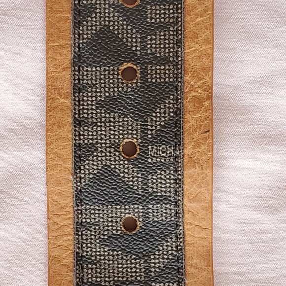 NWOT Michael Kors Leather Belt w/Logo main image 6